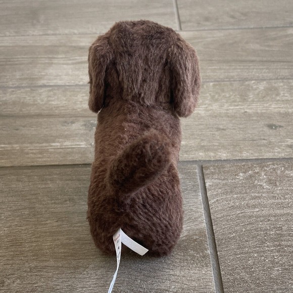 American Girl 2013 Pet Brown Dog Chocolate Chip Labrador Lab Hard Body Plush Toy - Picture 3 of 8